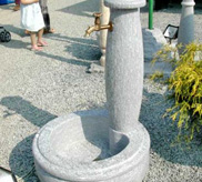fontana in pietra di luserna